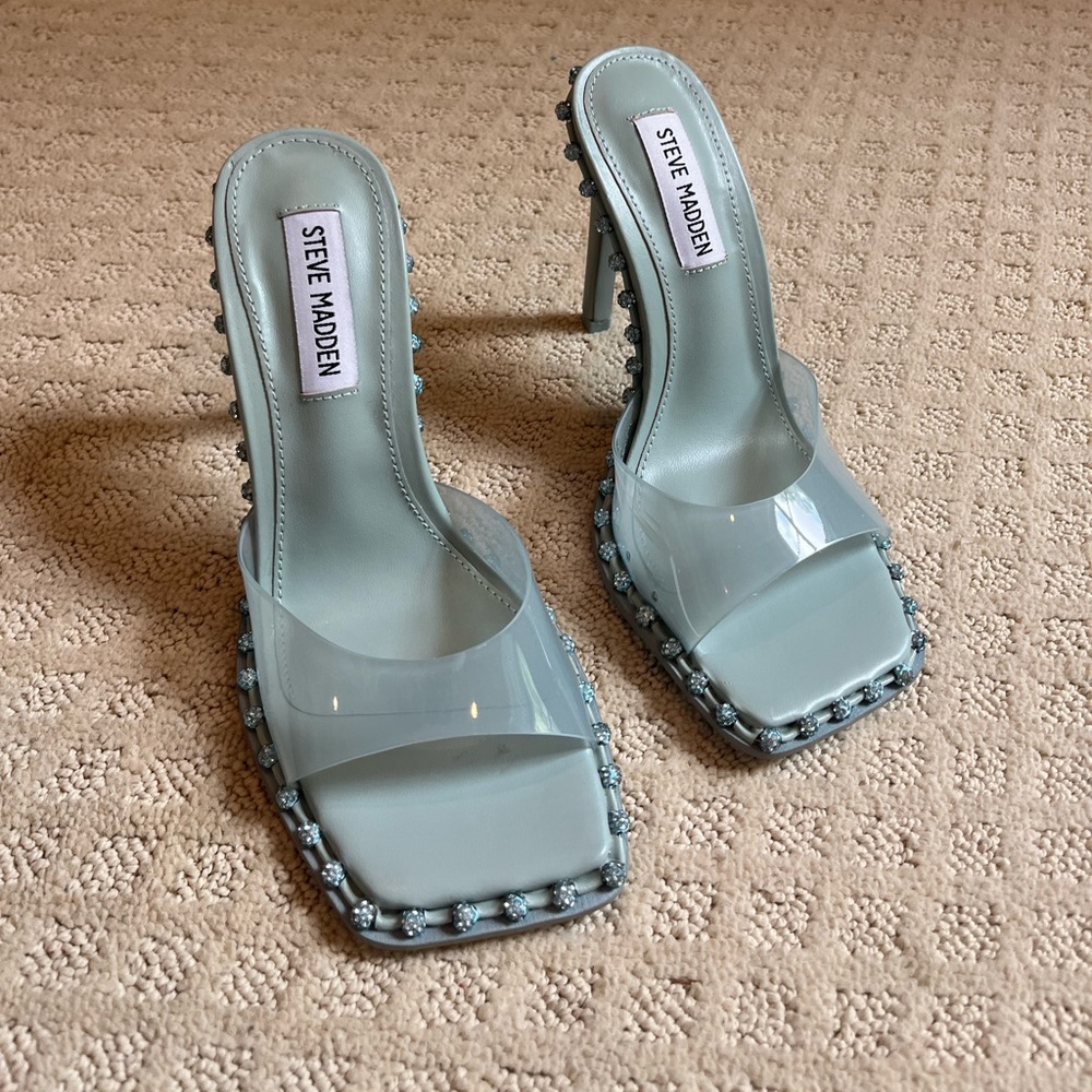 Steve Madden Zabrina Heels in Mint